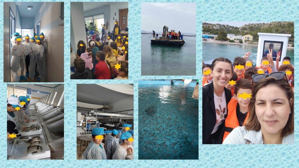 Επίσκεψη στις ιχθυοκαλλιέργειες