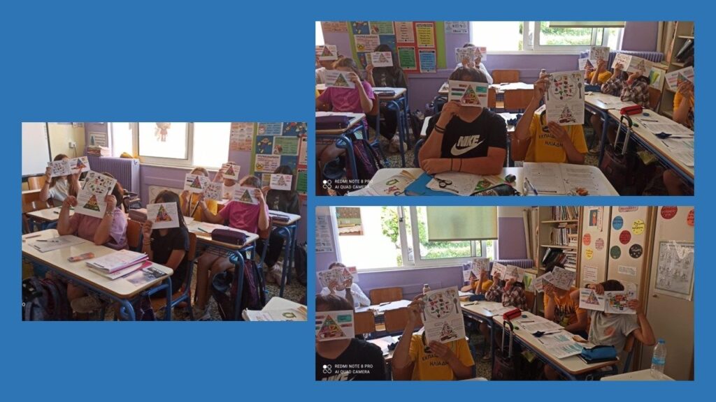 Μαθαίνουμε για τη Διατροφική Πυραμίδα